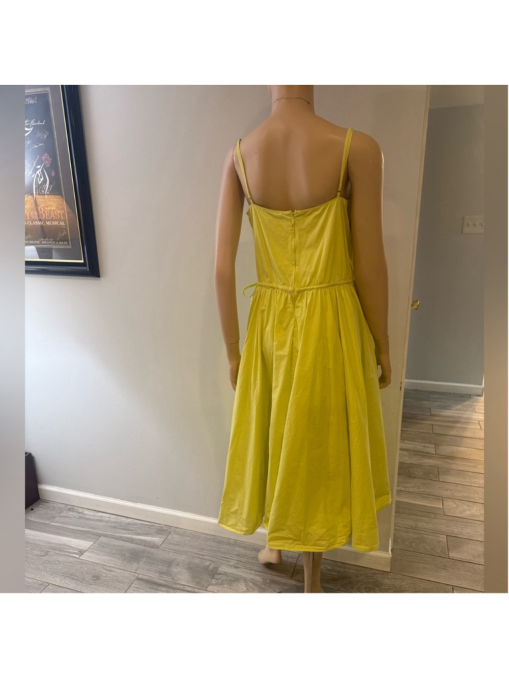 Jason Wu Collective Midi Dress, Yellow - Picture 10 of 12